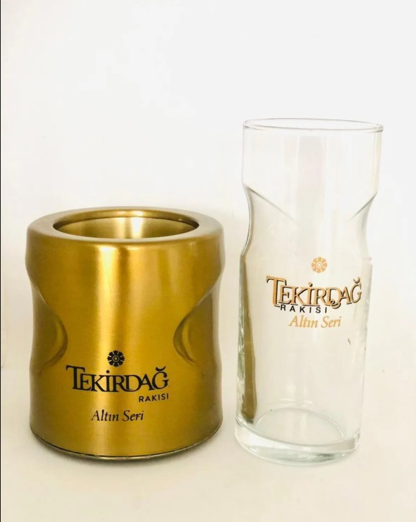 Tekirdağ Altın Seri Kadeh (Double) (8 cl)